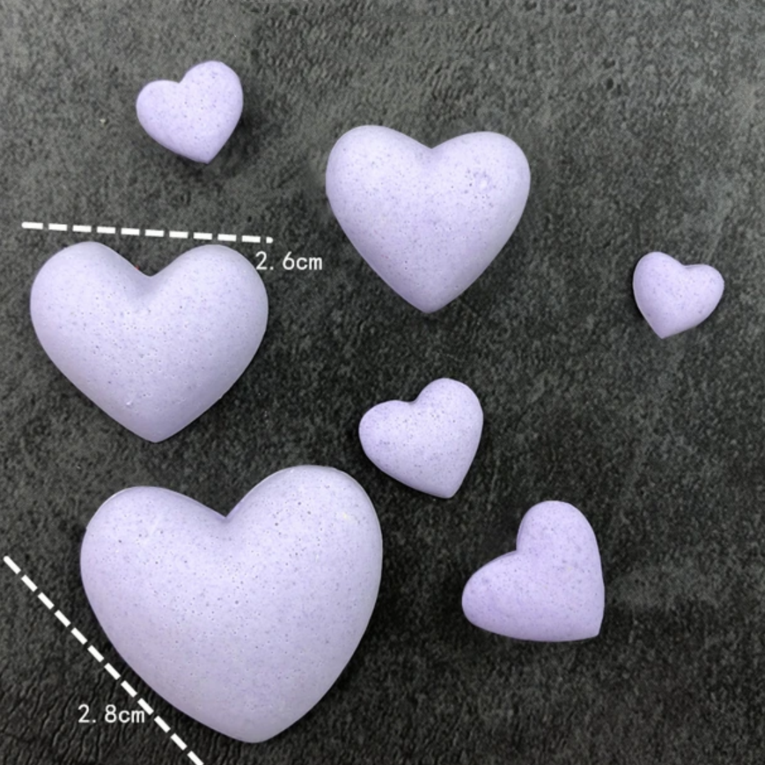 Variety of Hearts Silicone Mould