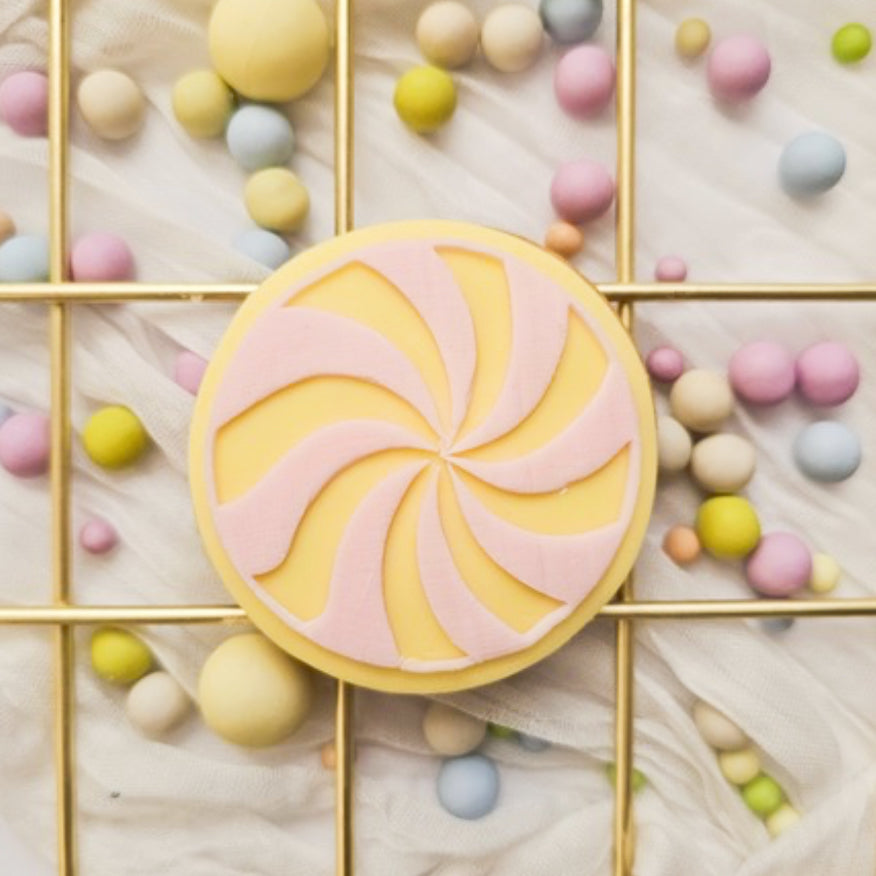 Candy Swirl Disc Embosser.