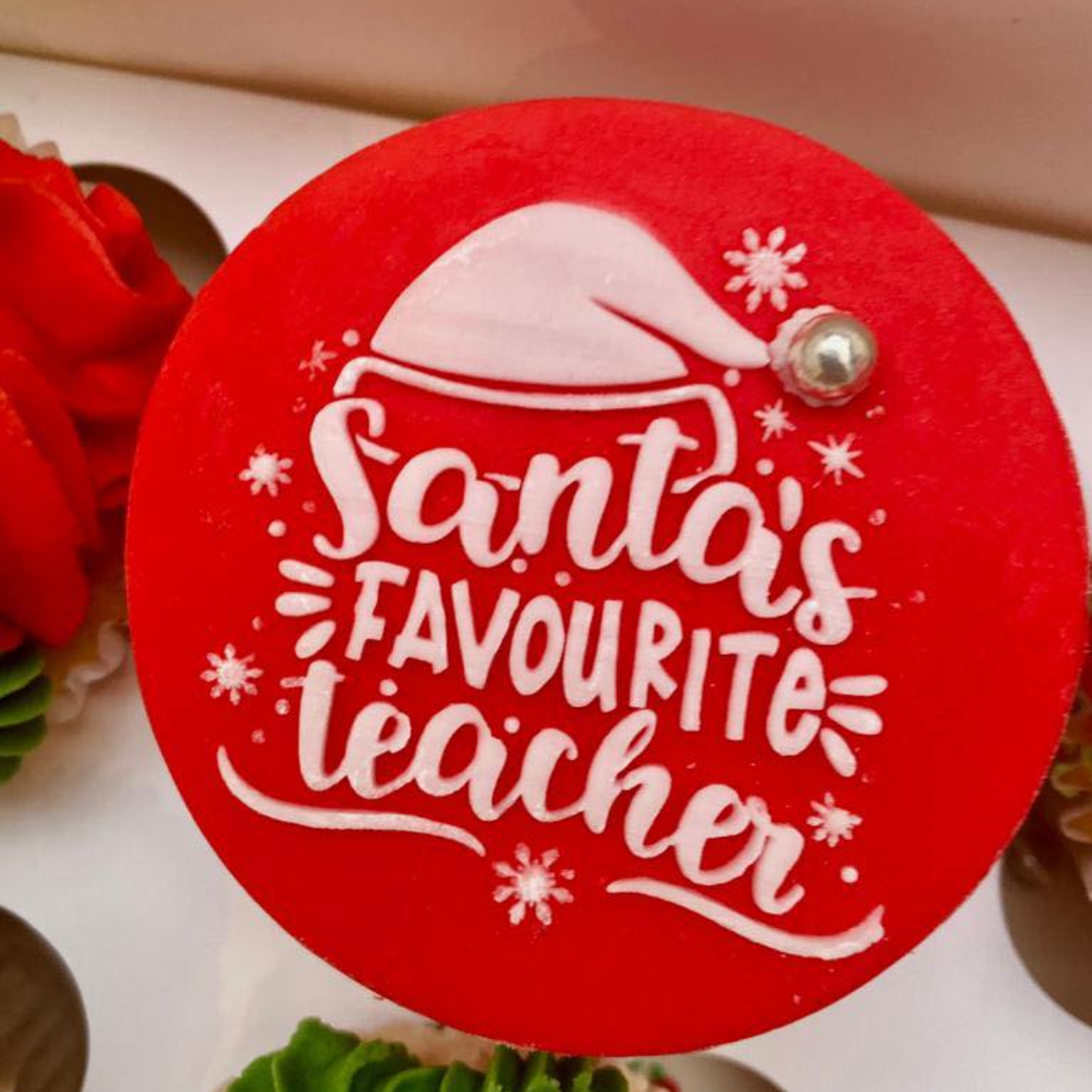 Santa's Favourite Teacher Embosser