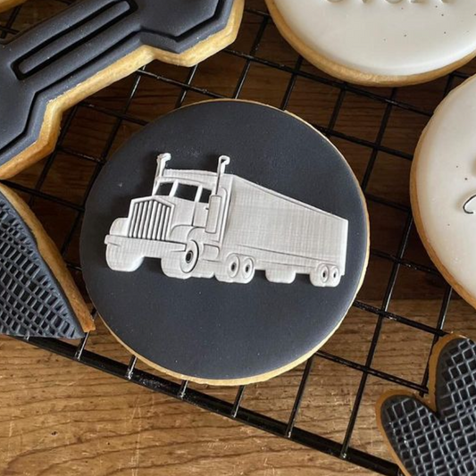 Lorry Cookie Embosser.