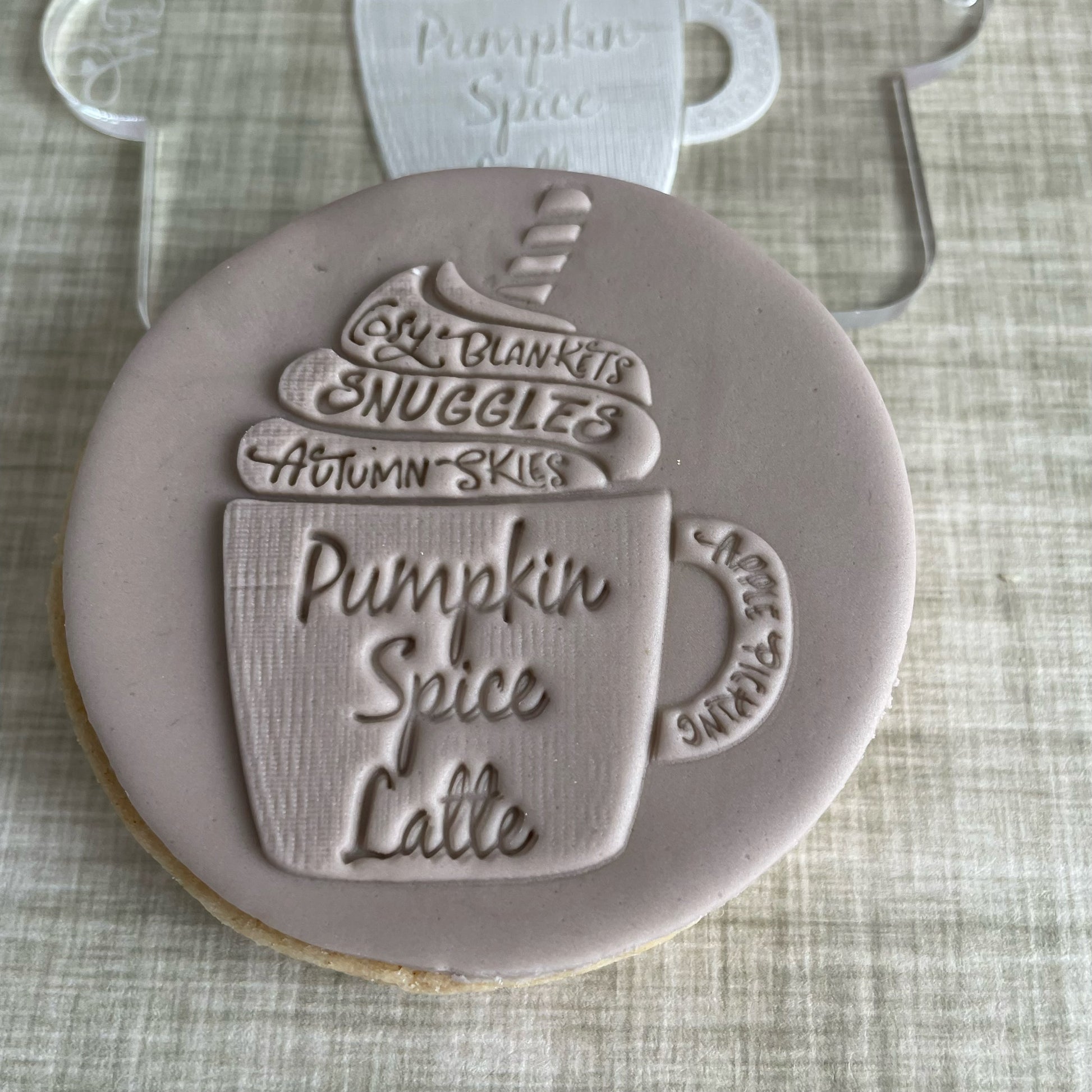 Pumpkin Spice Latte Embosser