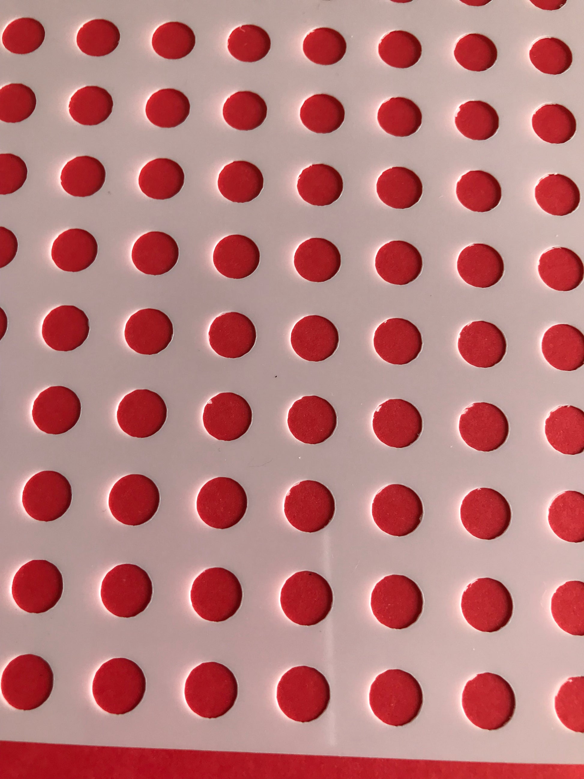 Large Polka Dot Stencil. Repeat Pattern.