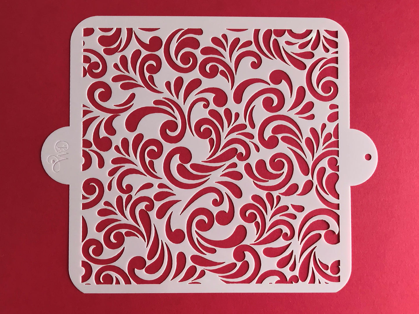 Damask Stencil.