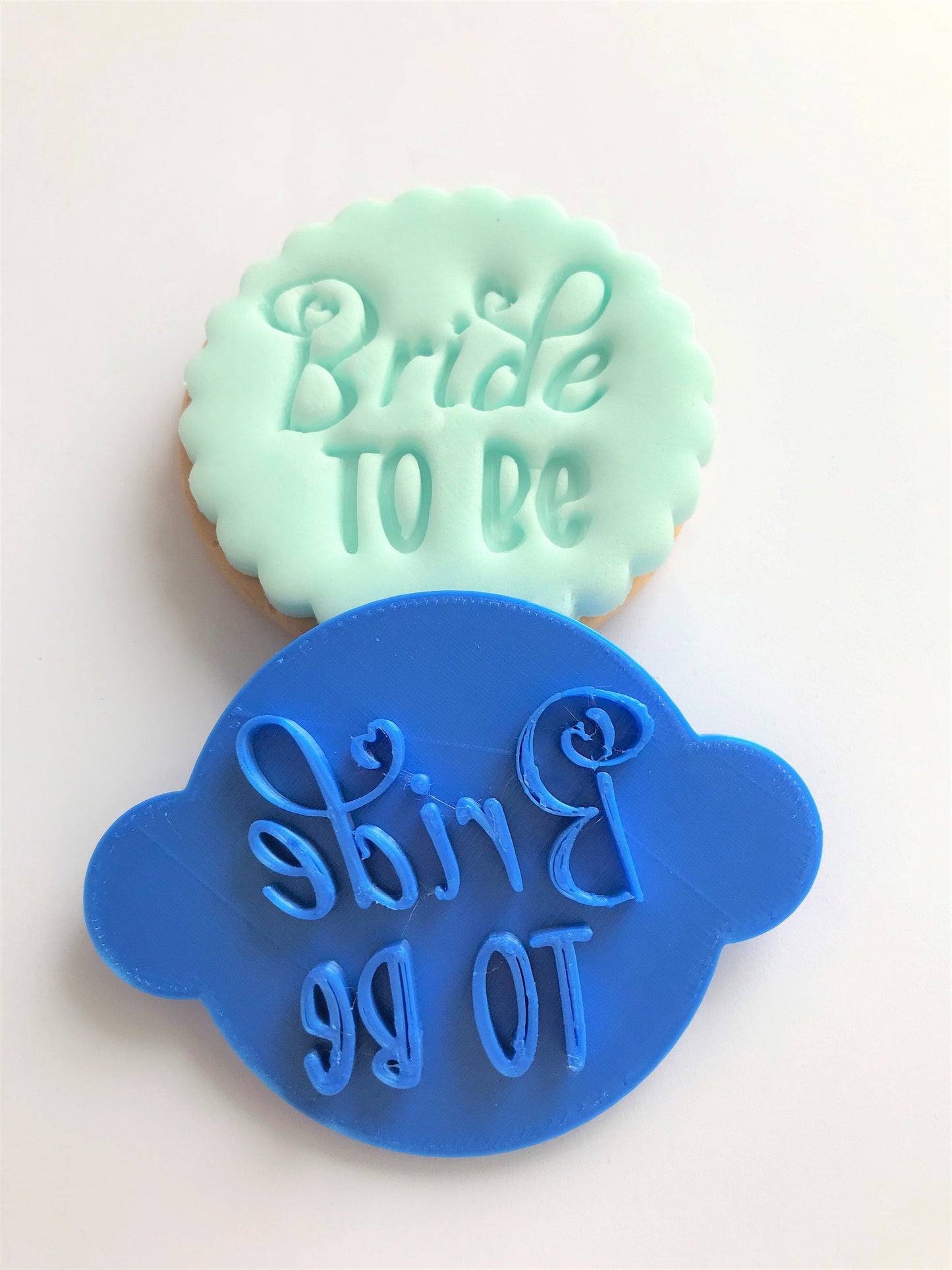 Bride To Be Cookie Stamp. Icing Embosser.