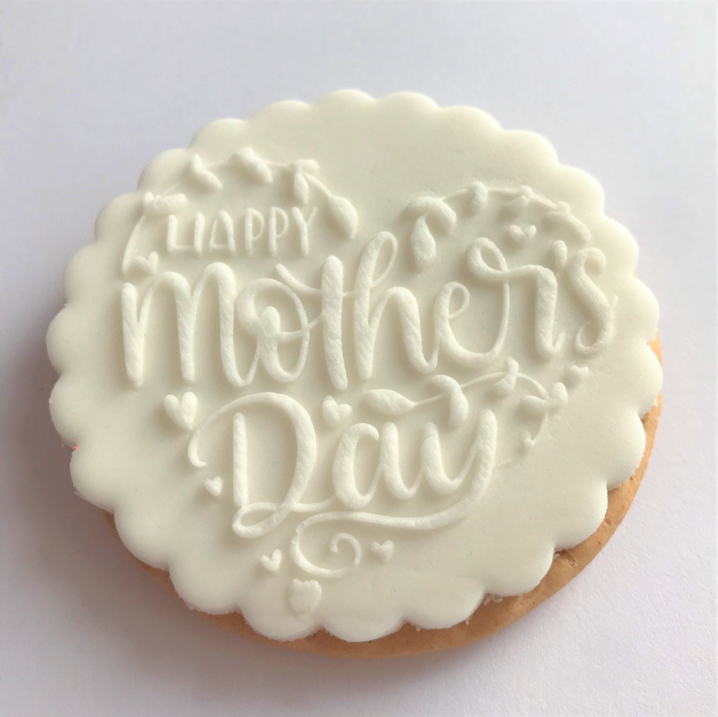 Happy Mother's Day Floral Heart Embosser