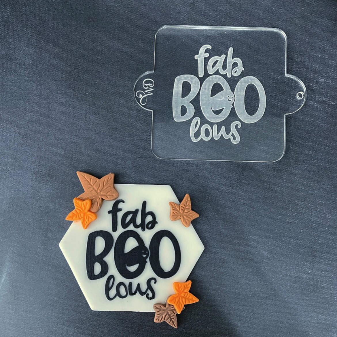 Fab BOO Lous Halloween Embosser. Style #1