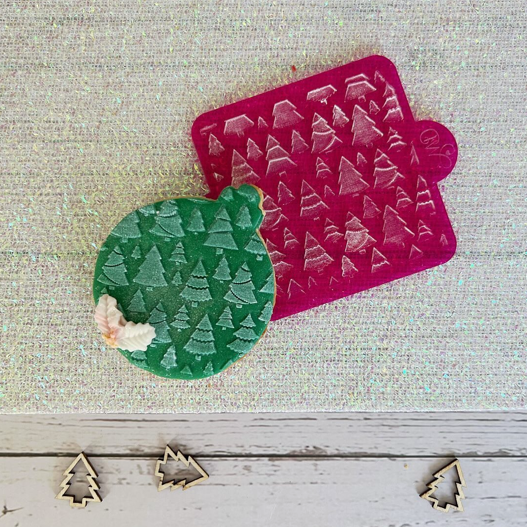 Christmas Trees Pattern Embosser.