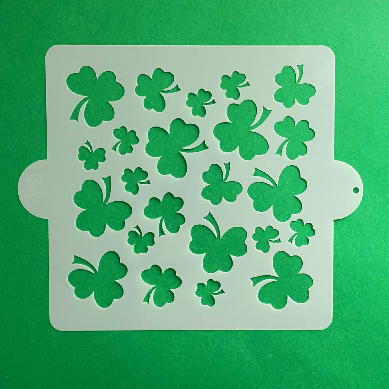 Shamrock Stencil.