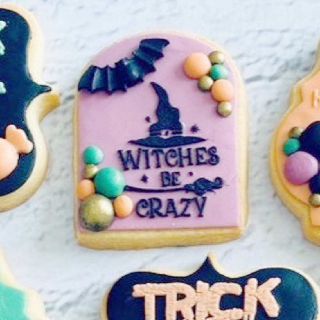 Witches Be Crazy Embosser. Style #1.