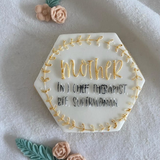 Mother Quote Wreath Embosser