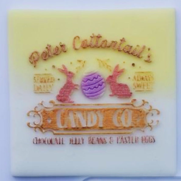 Peter Cottontail's Candy Co Embosser.