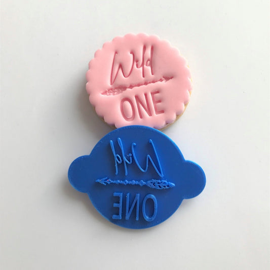 Wild One Cookie Stamp