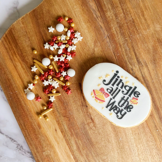 Jingle All The Way Embosser Stamp