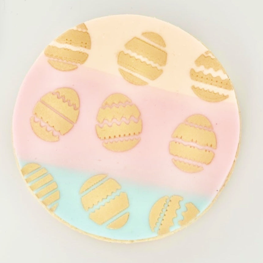 Easter Eggs Stencil.